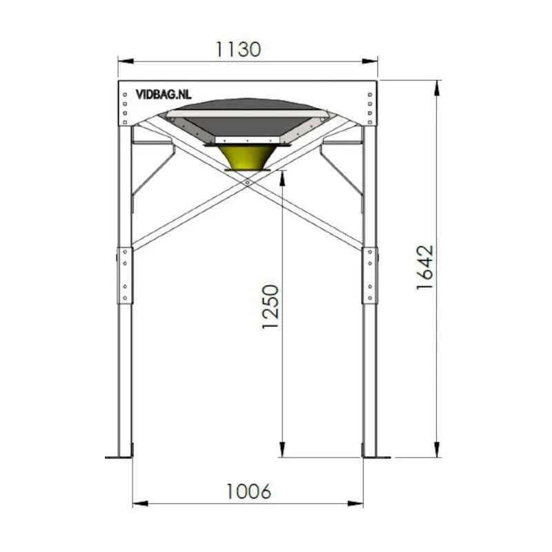 Modulo SP® bigbag losstation; spies